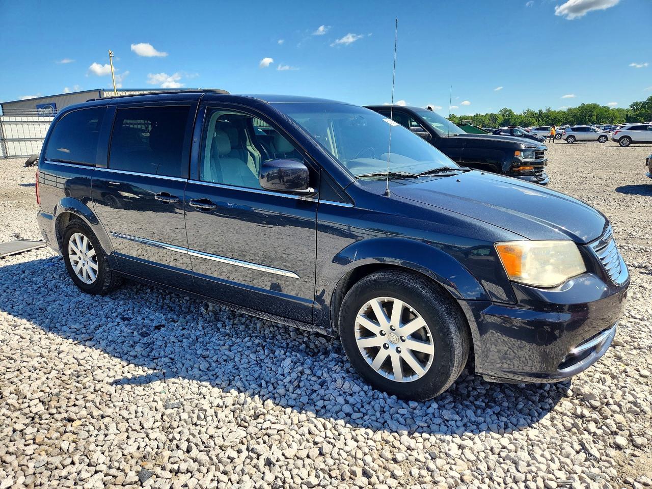 2013 Chrysler Town & Country Touring Blue vin: 2C4RC1BG4DR793460