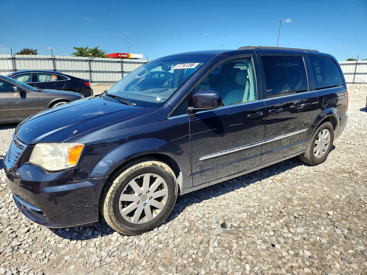 2013 Chrysler Town & Country Touring Blue vin: 2C4RC1BG4DR793460