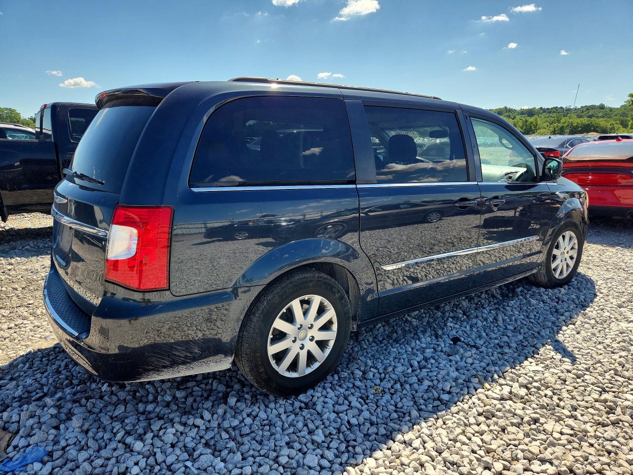 2013 Chrysler Town & Country Touring Blue vin: 2C4RC1BG4DR793460