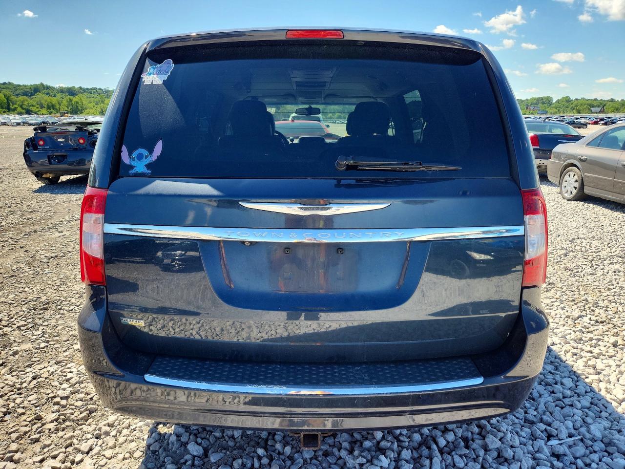 2013 Chrysler Town & Country Touring Blue vin: 2C4RC1BG4DR793460