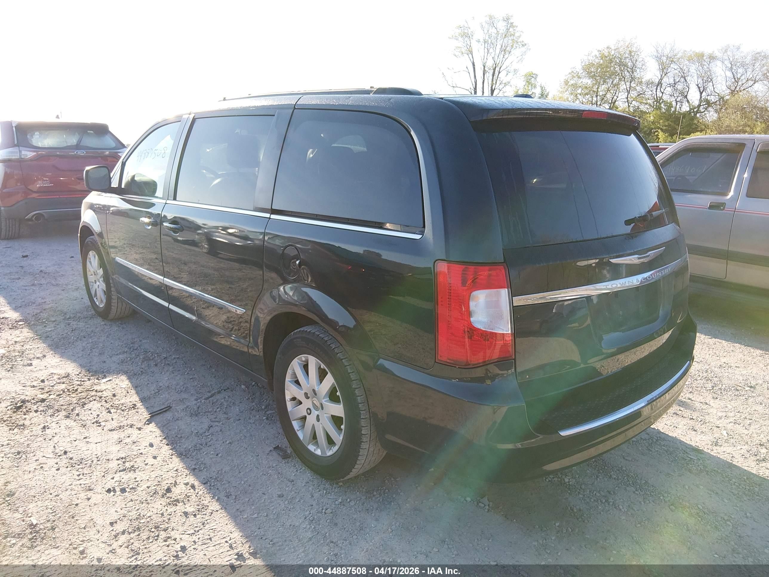 2014 Chrysler Town & Country Touring Black vin: 2C4RC1BG4ER111730