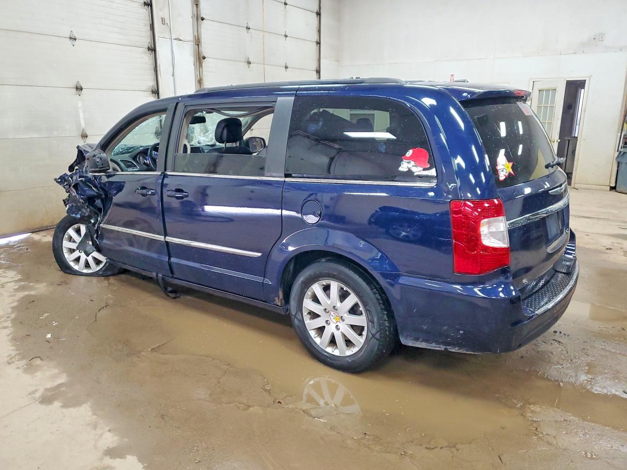 2014 Chrysler Town & Country Touring Blue vin: 2C4RC1BG4ER112148