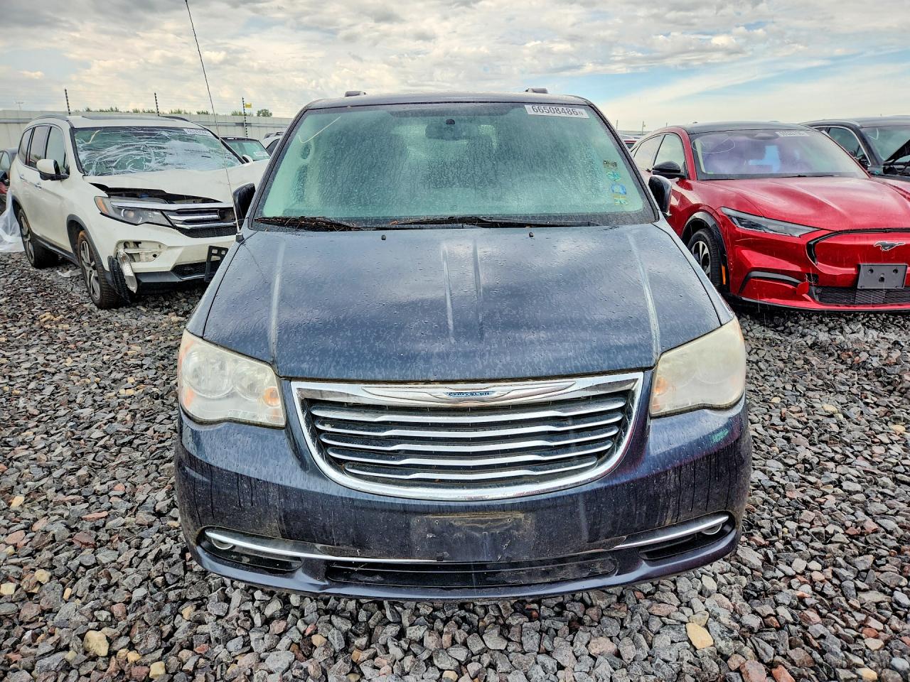 2014 Chrysler Town & Country Touring Gray vin: 2C4RC1BG4ER125479