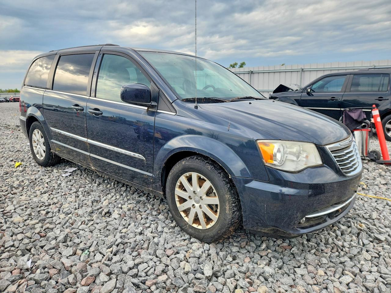 2014 Chrysler Town & Country Touring Gray vin: 2C4RC1BG4ER125479