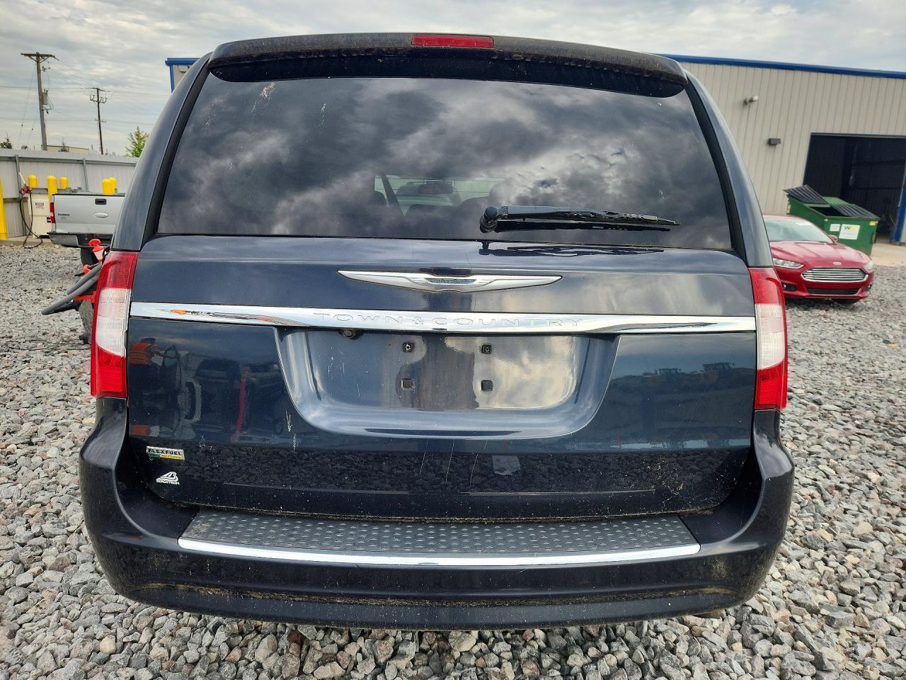 2014 Chrysler Town & Country Touring Gray vin: 2C4RC1BG4ER125479