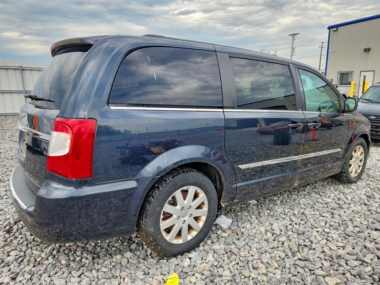 2014 Chrysler Town & Country Touring Gray vin: 2C4RC1BG4ER125479