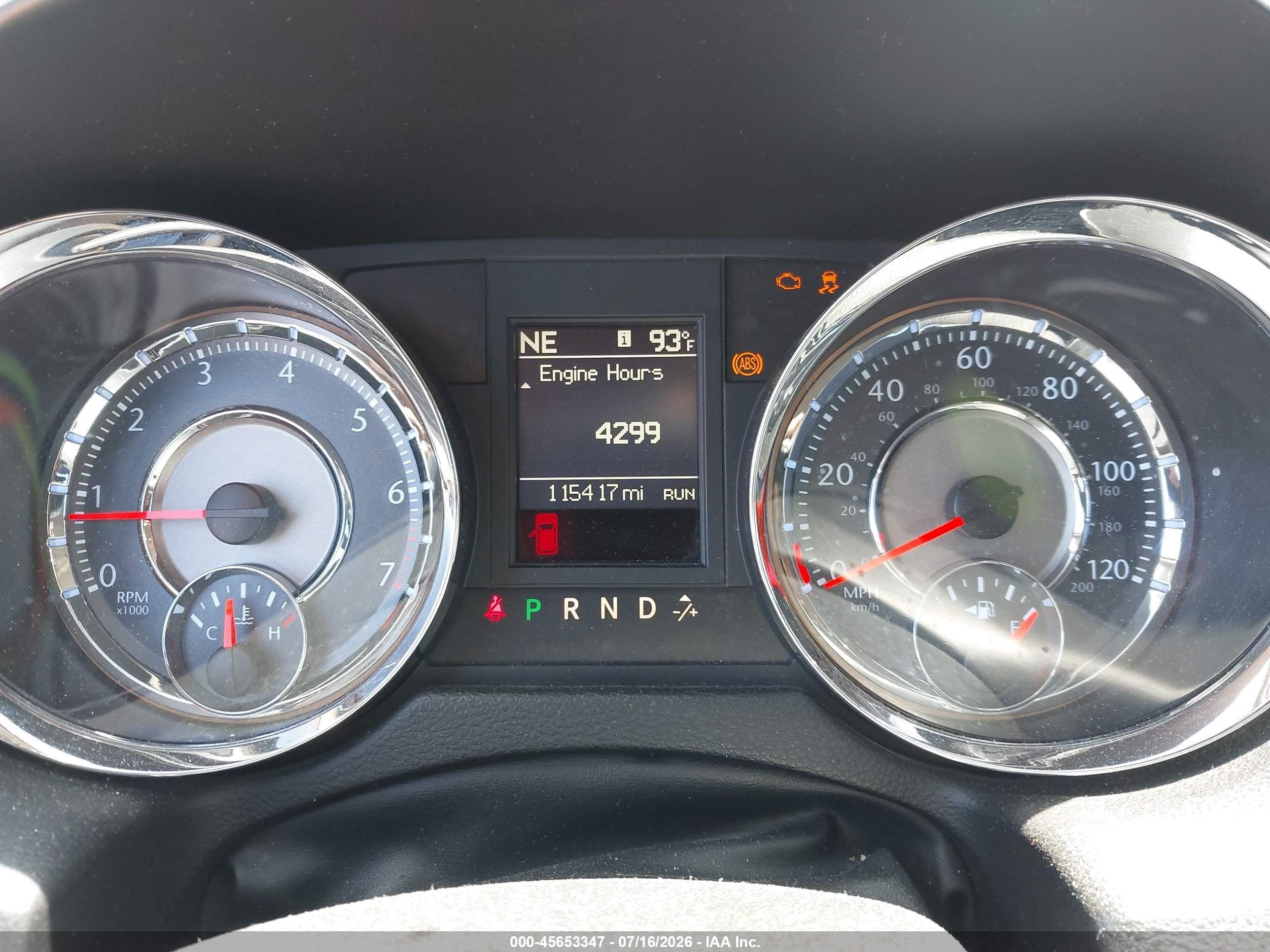 2014 Chrysler Town & Country Touring Gray vin: 2C4RC1BG4ER126079