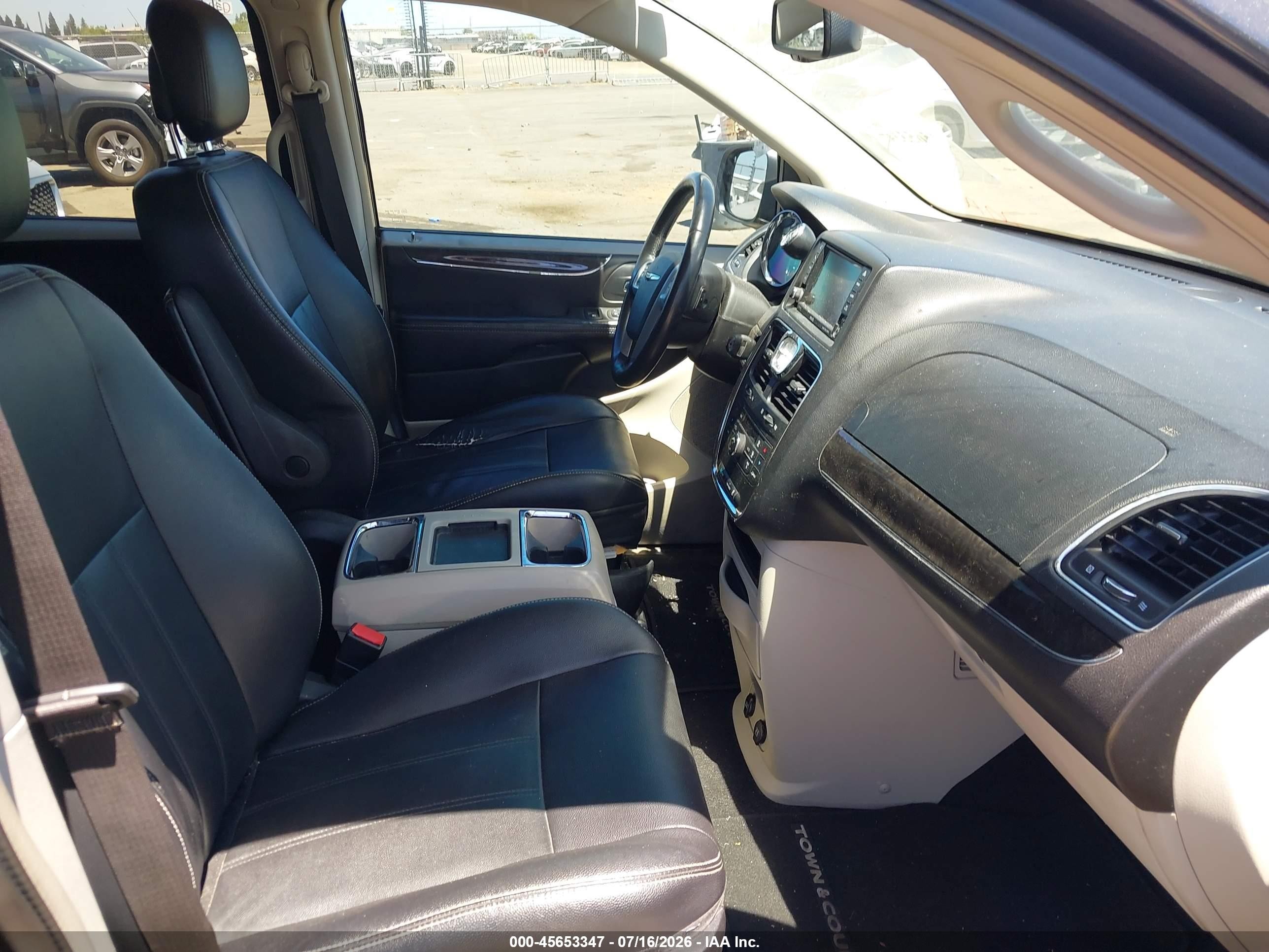 2014 Chrysler Town & Country Touring Gray vin: 2C4RC1BG4ER126079