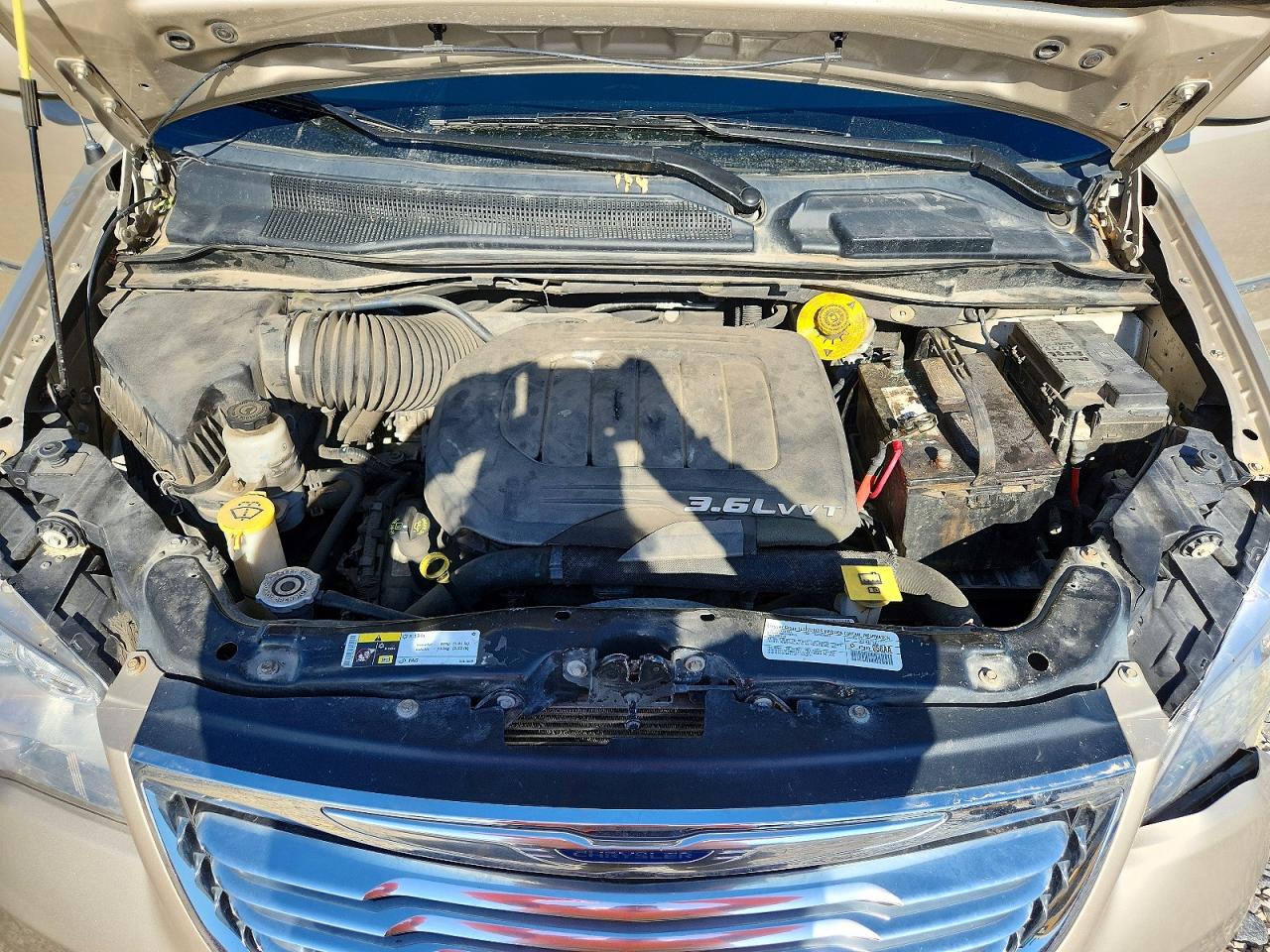 2014 Chrysler Town & Country Touring Серебряный vin: 2C4RC1BG4ER343695