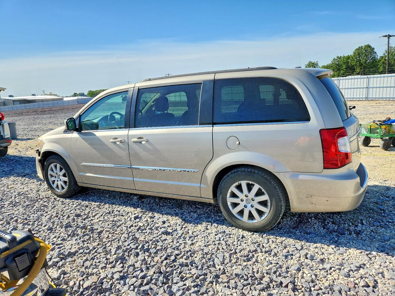 2014 Chrysler Town & Country Touring Серебряный vin: 2C4RC1BG4ER343695