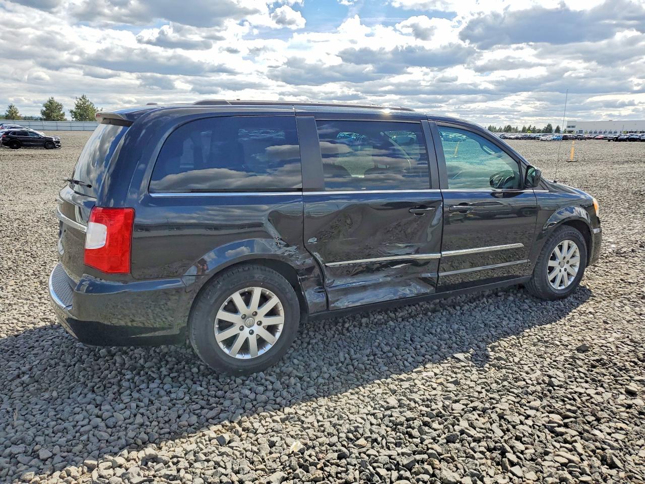 2014 Chrysler Town & Country Touring Черный vin: 2C4RC1BG4ER358262