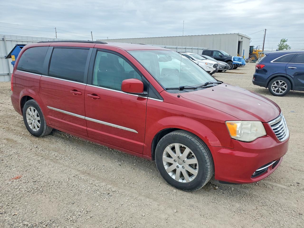 2014 Chrysler Town & Country Touring Burgundy vin: 2C4RC1BG4ER382092