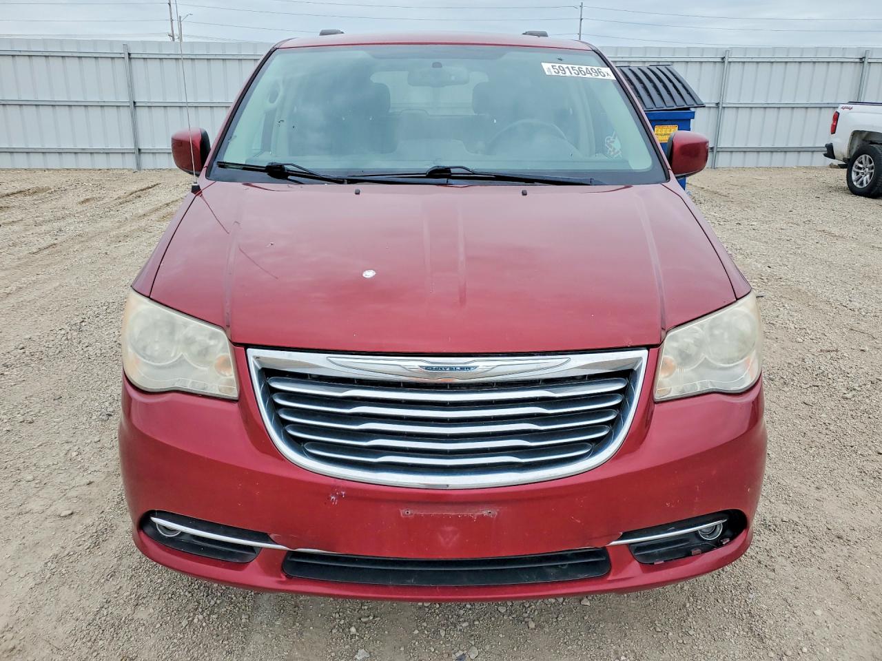 2014 Chrysler Town & Country Touring Burgundy vin: 2C4RC1BG4ER382092