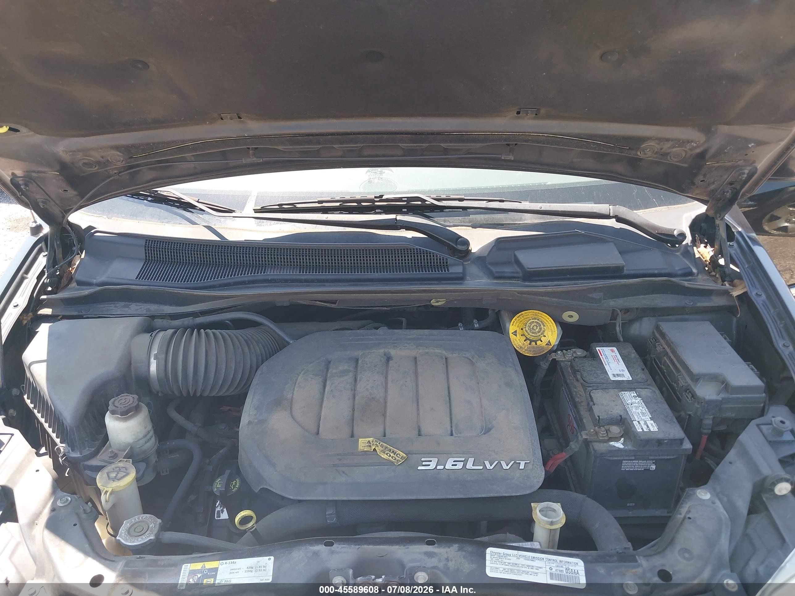2014 Chrysler Town & Country Touring Black vin: 2C4RC1BG4ER398549