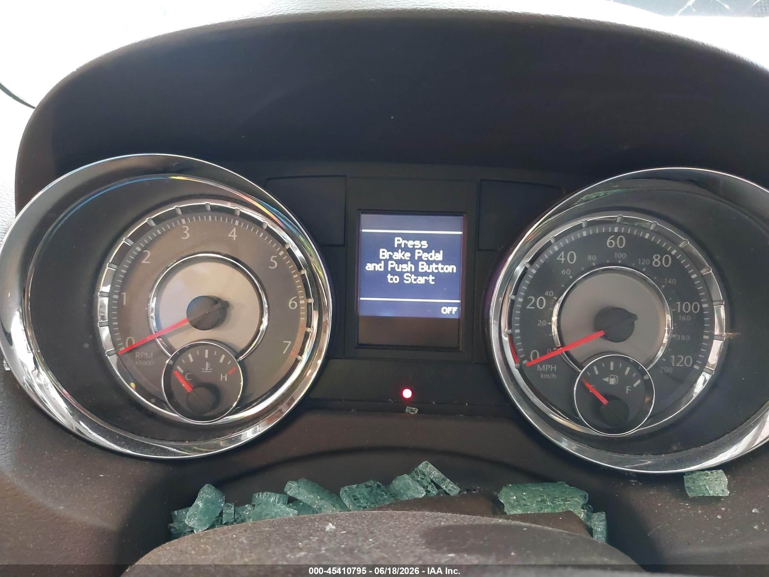 2014 Chrysler Town & Country Touring Blue vin: 2C4RC1BG4ER418203
