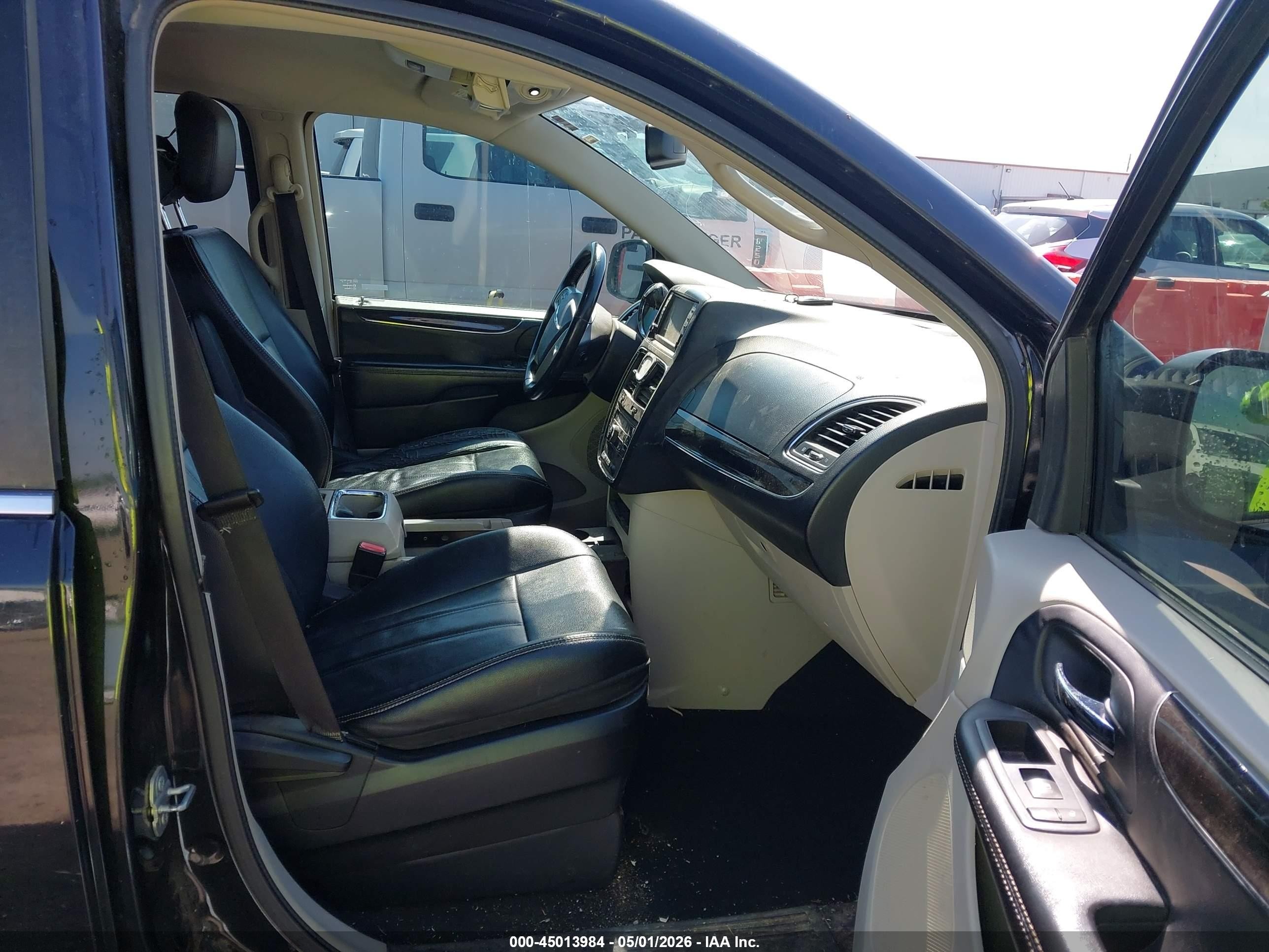 2014 Chrysler Town & Country Touring Black vin: 2C4RC1BG4ER436359