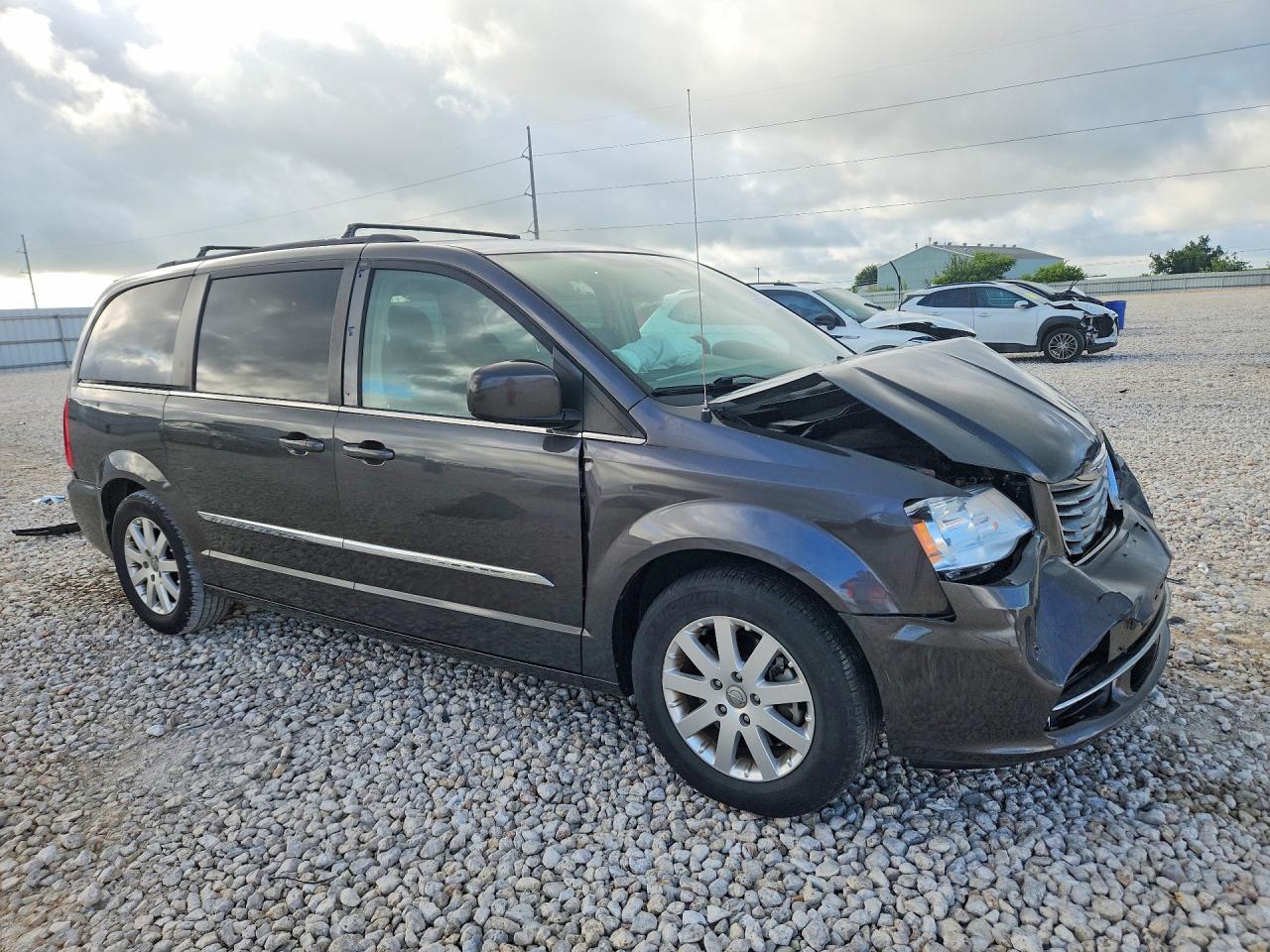 2015 Chrysler Town & Country Touring Gray vin: 2C4RC1BG4FR544613