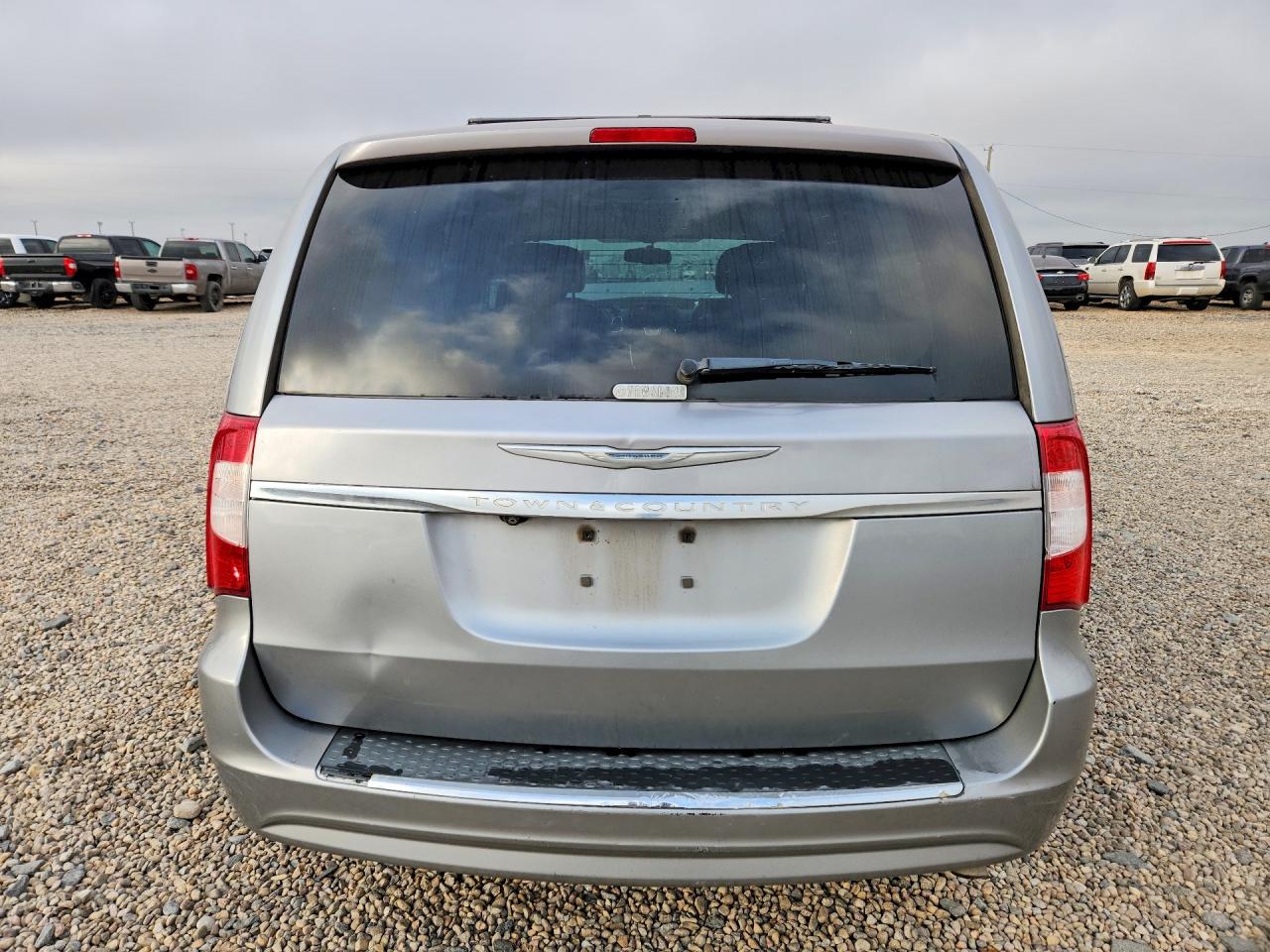 2015 Chrysler Town & Country Touring Silver vin: 2C4RC1BG4FR676335