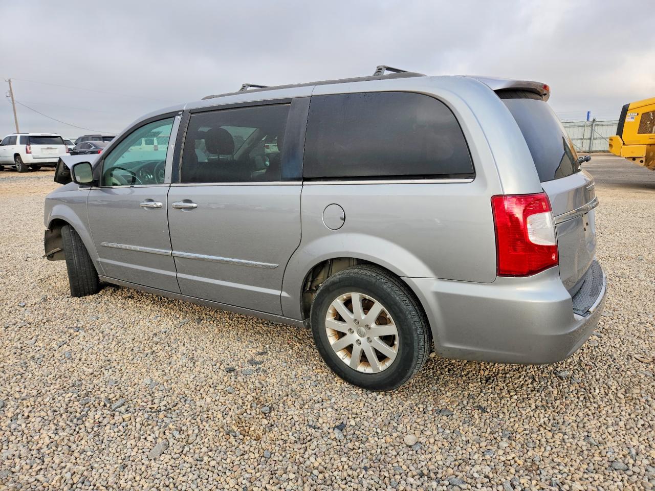 2015 Chrysler Town & Country Touring Silver vin: 2C4RC1BG4FR676335
