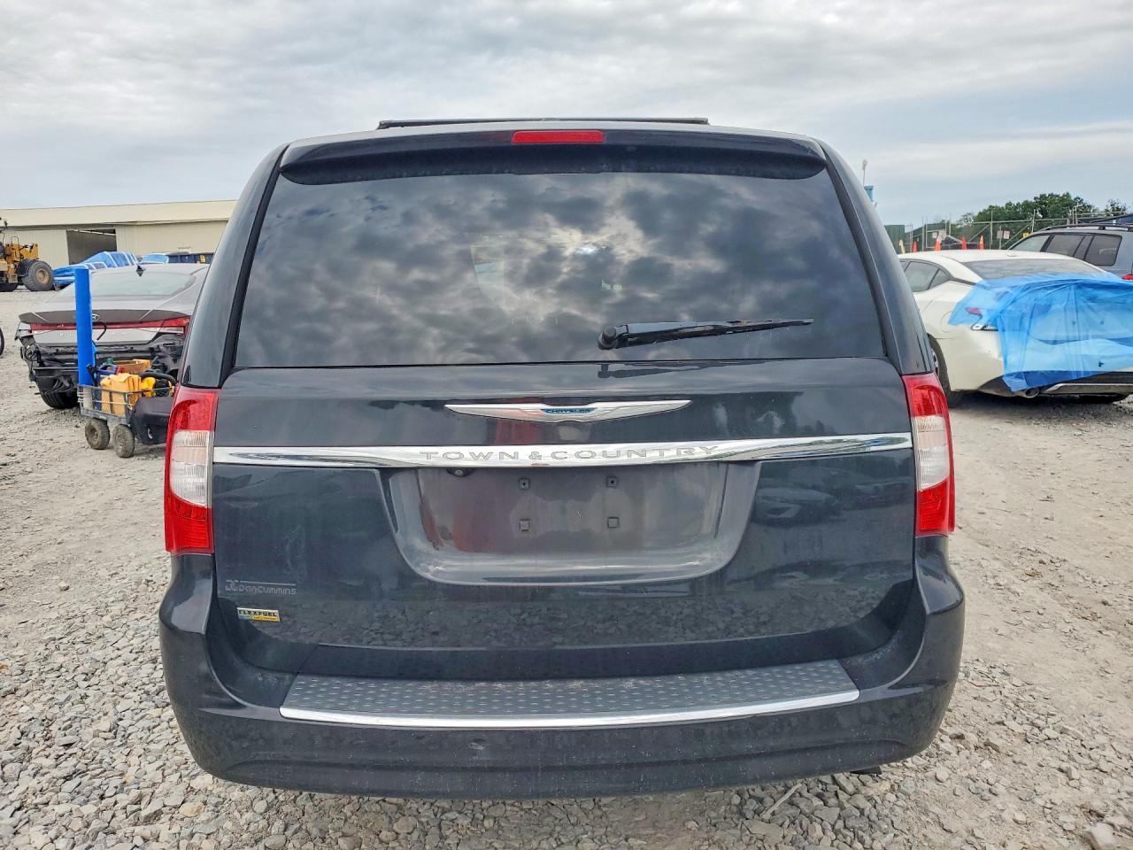 2015 Chrysler Town & Country Touring Black vin: 2C4RC1BG4FR694298