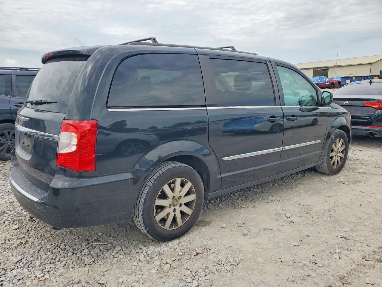 2015 Chrysler Town & Country Touring Black vin: 2C4RC1BG4FR694298