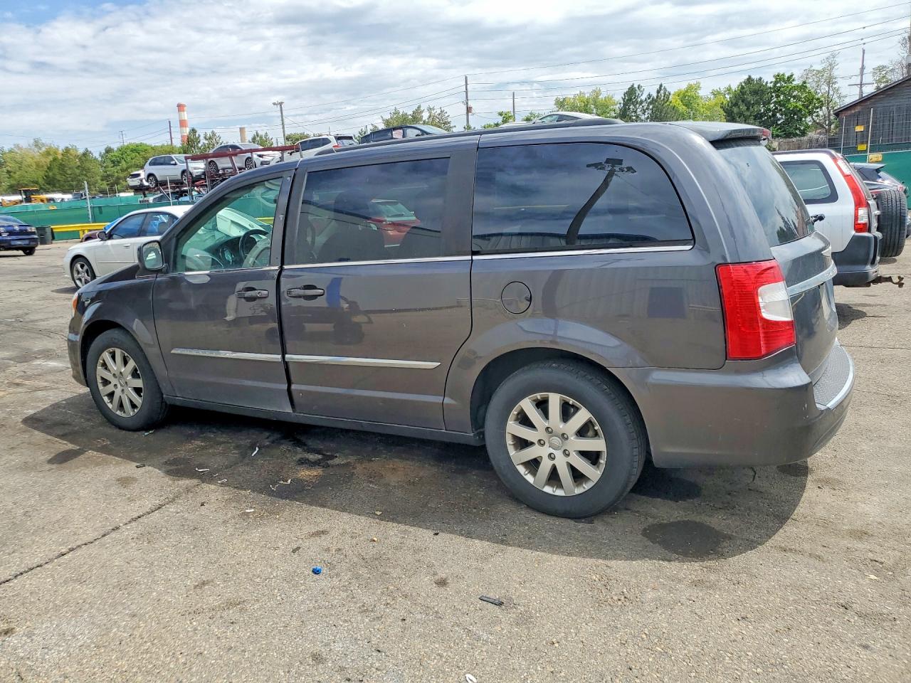 2015 Chrysler Town & Country Touring Угольный vin: 2C4RC1BG4FR717725