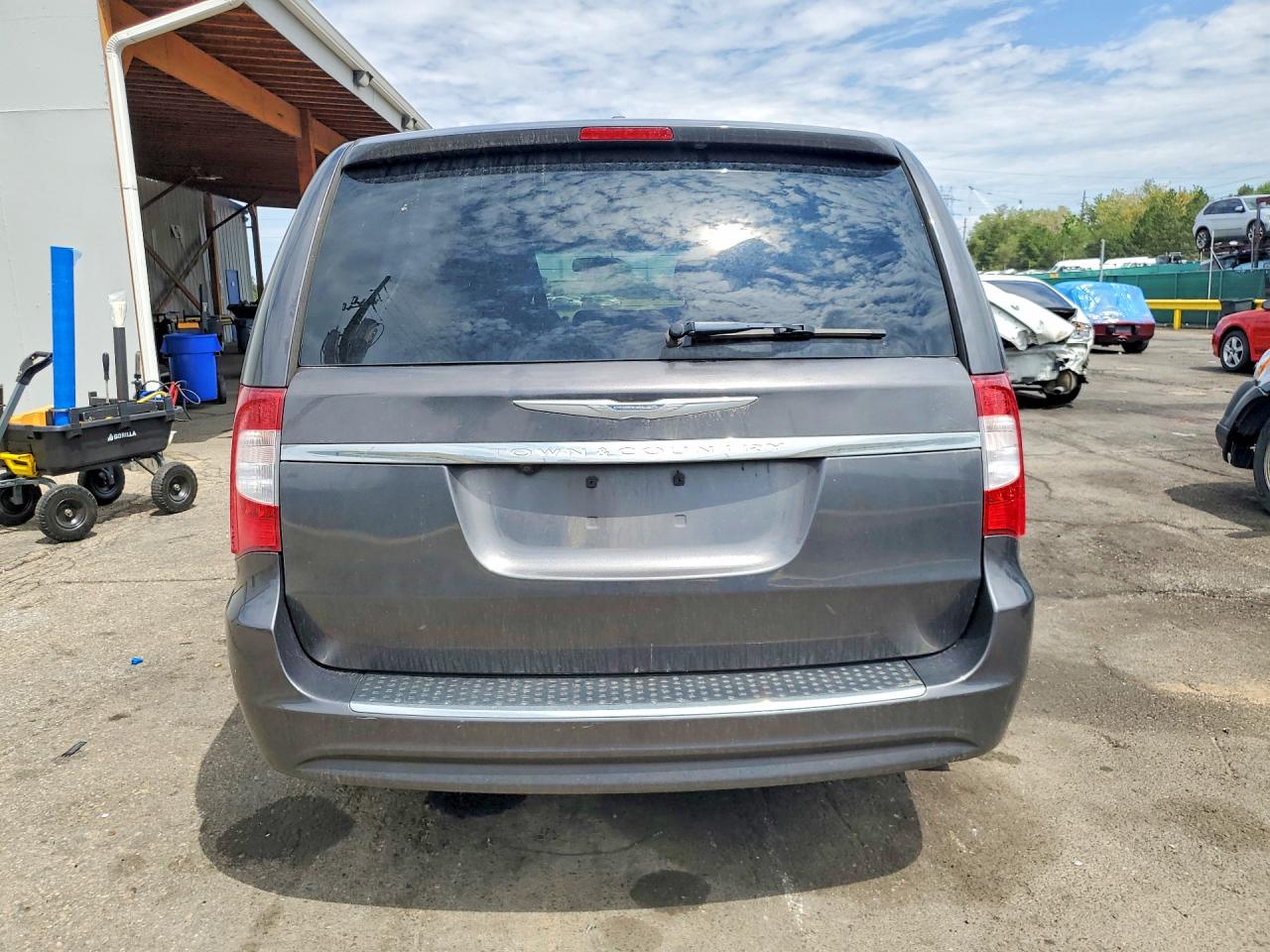 2015 Chrysler Town & Country Touring Угольный vin: 2C4RC1BG4FR717725