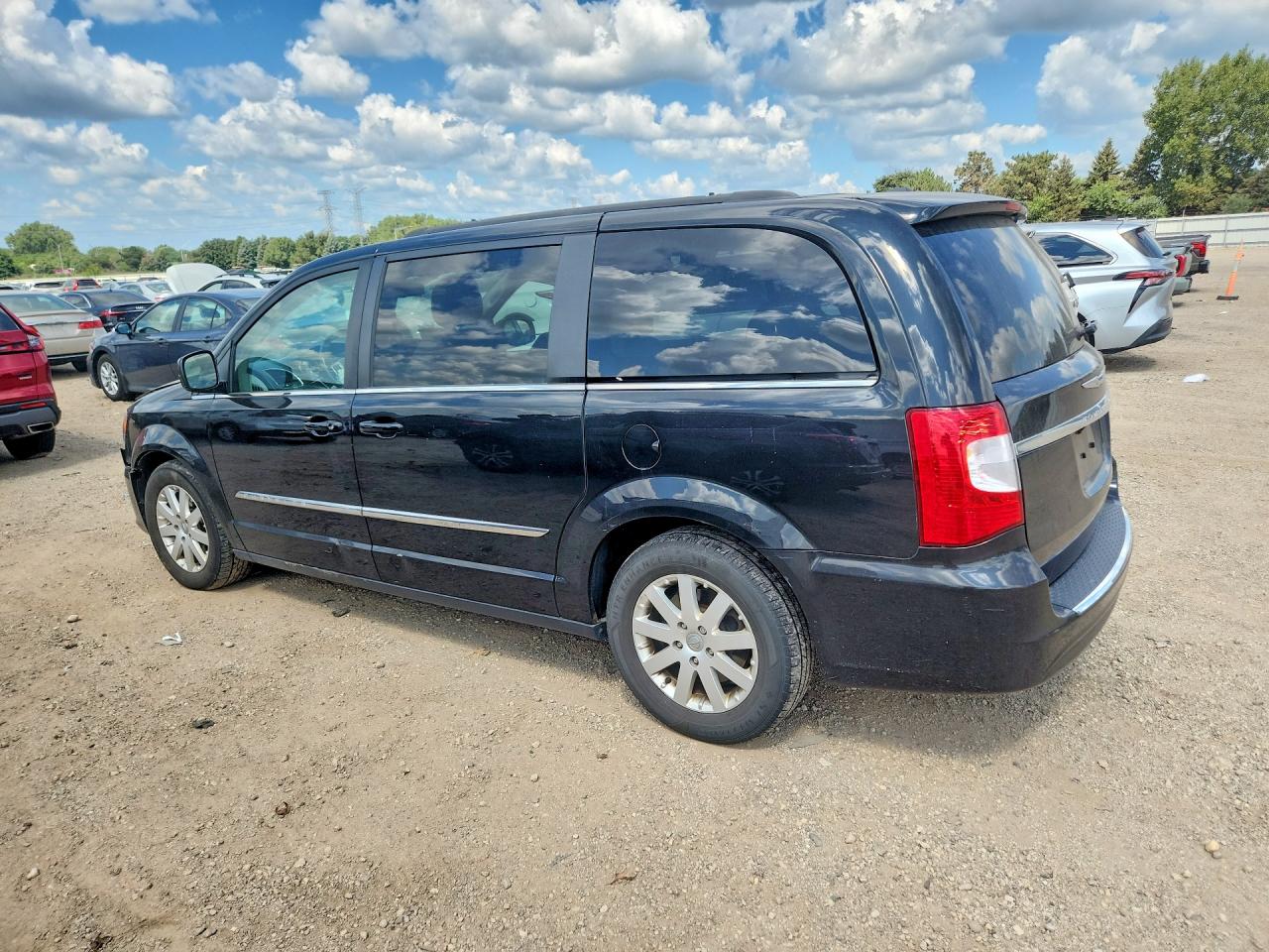 2016 Chrysler Town & Country Touring Black vin: 2C4RC1BG4GR177309