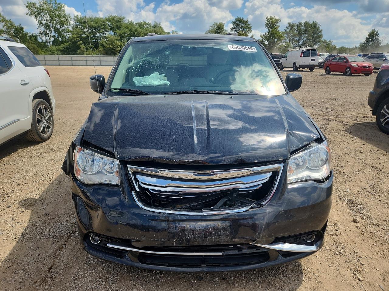 2016 Chrysler Town & Country Touring Black vin: 2C4RC1BG4GR177309