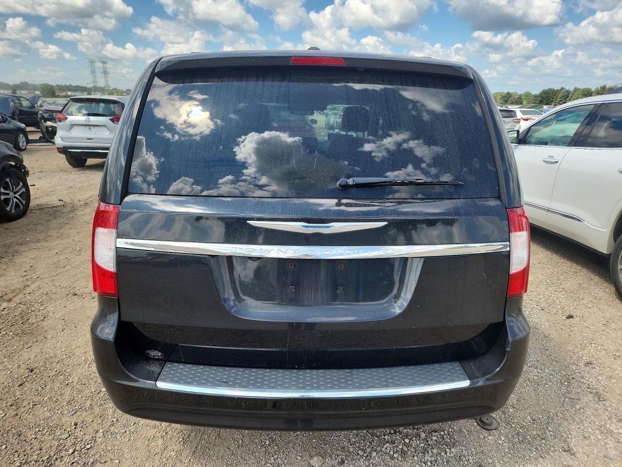 2016 Chrysler Town & Country Touring Black vin: 2C4RC1BG4GR177309