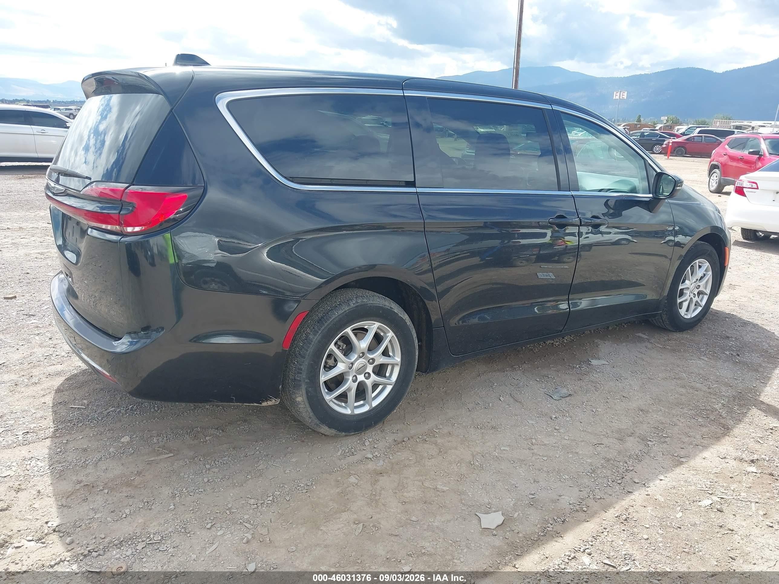2023 Chrysler Pacifica Touring L Black vin: 2C4RC1BG4PR627184
