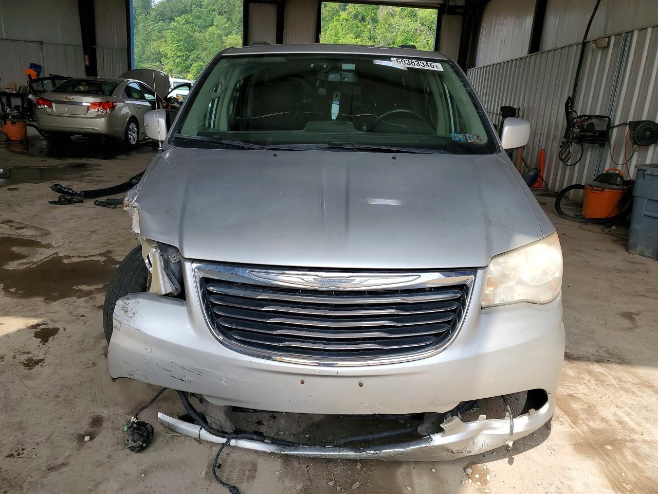 2012 Chrysler Town & Country Touring Gray vin: 2C4RC1BG5CR116240
