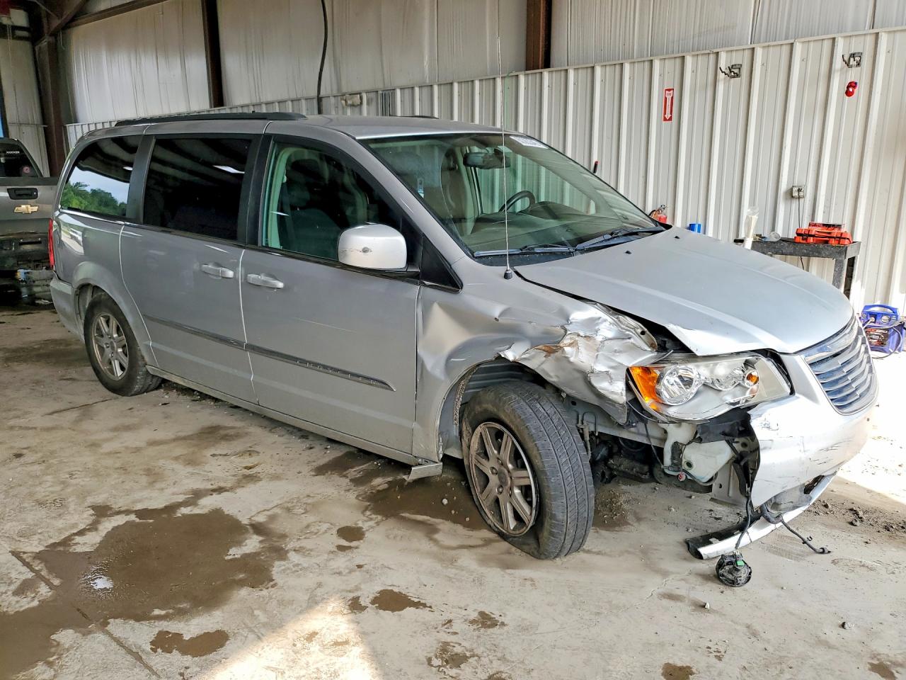 2012 Chrysler Town & Country Touring Gray vin: 2C4RC1BG5CR116240