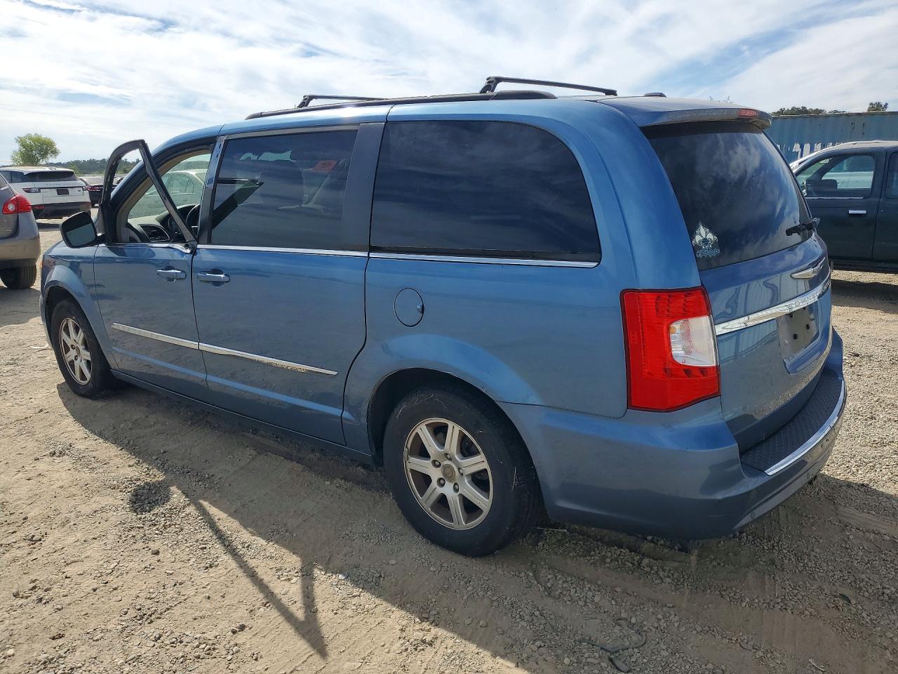 2012 Chrysler Town & Country Touring Синий vin: 2C4RC1BG5CR200722