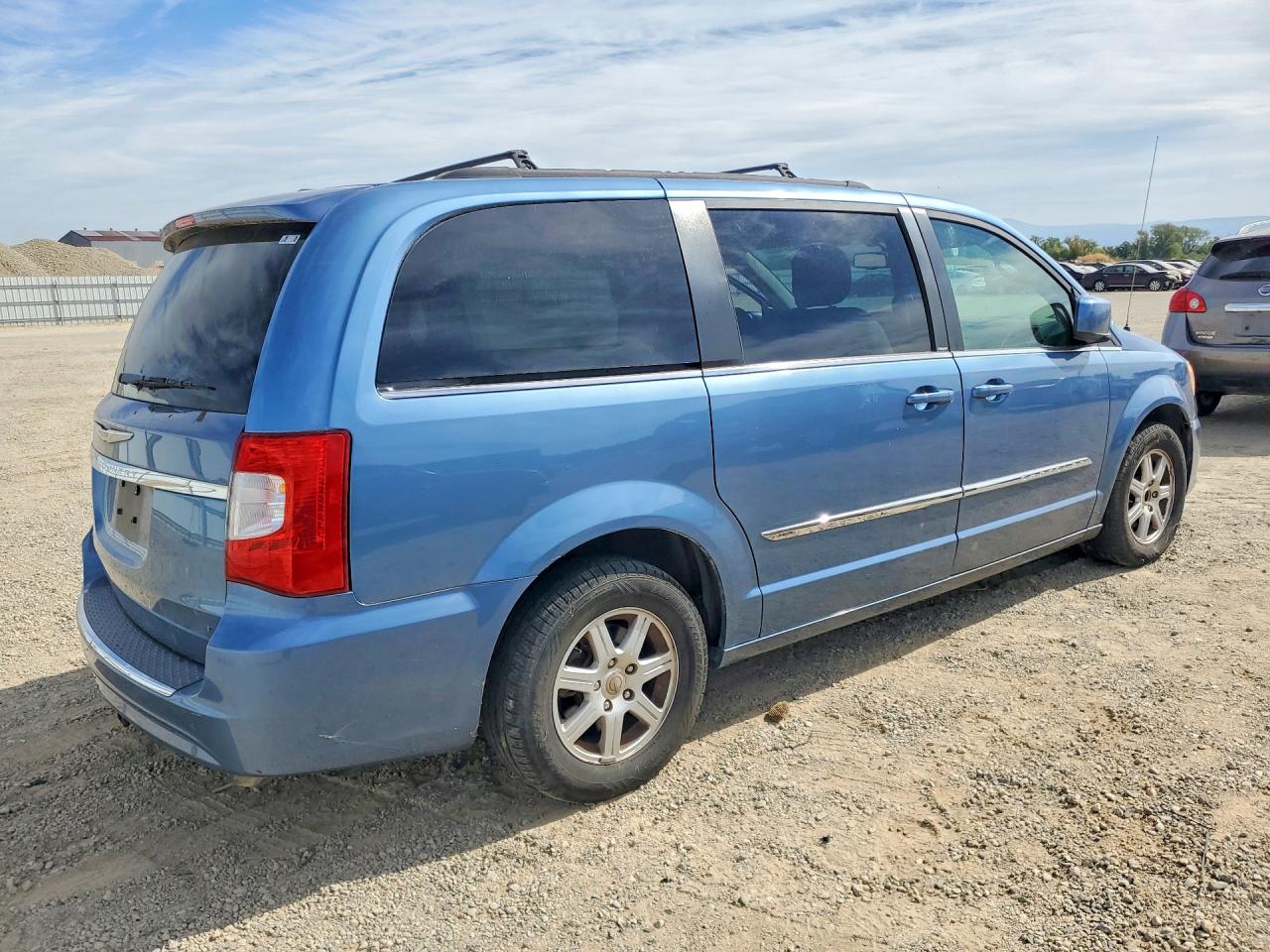 2012 Chrysler Town & Country Touring Синий vin: 2C4RC1BG5CR200722