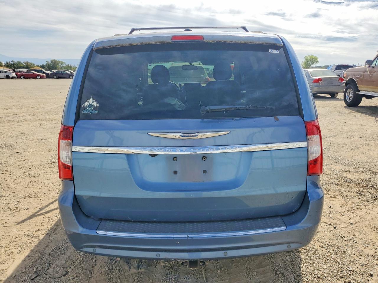 2012 Chrysler Town & Country Touring Синий vin: 2C4RC1BG5CR200722