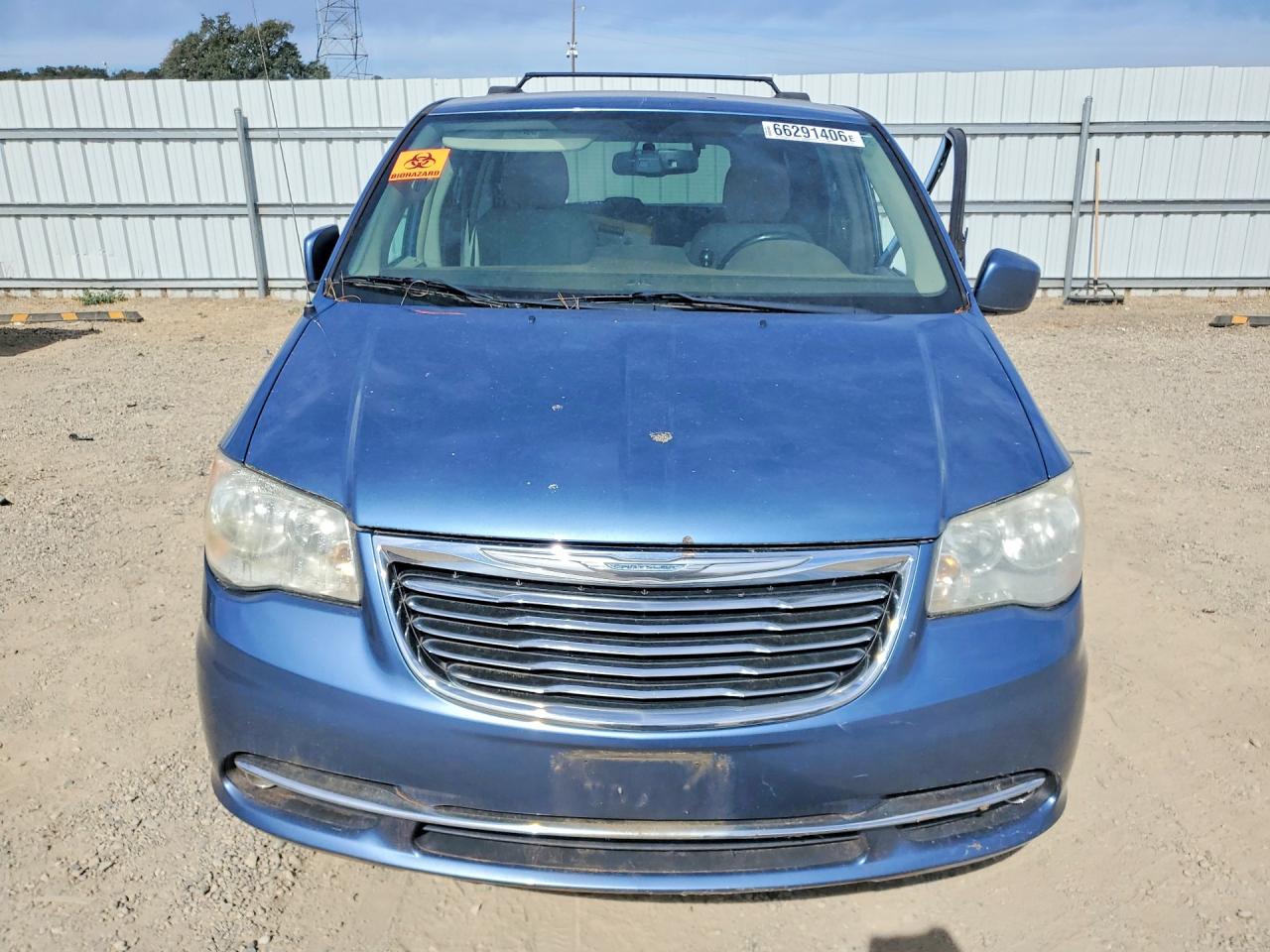 2012 Chrysler Town & Country Touring Синий vin: 2C4RC1BG5CR200722