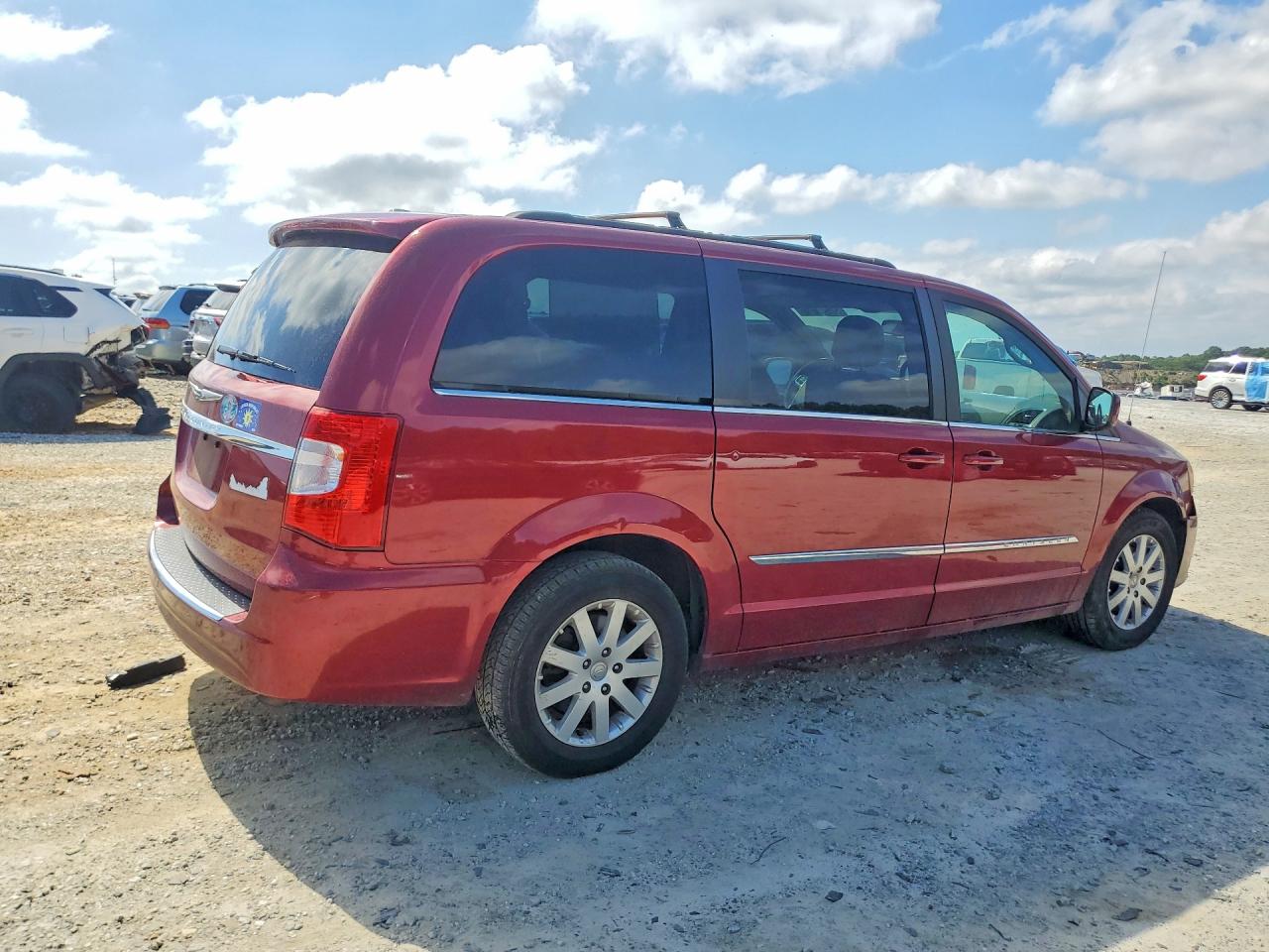 2013 Chrysler Town & Country Touring Maroon vin: 2C4RC1BG5DR559814
