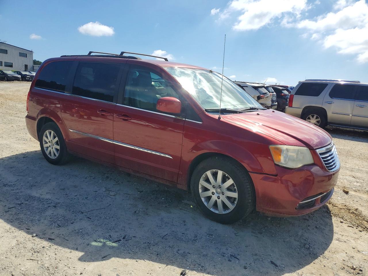 2013 Chrysler Town & Country Touring Maroon vin: 2C4RC1BG5DR559814