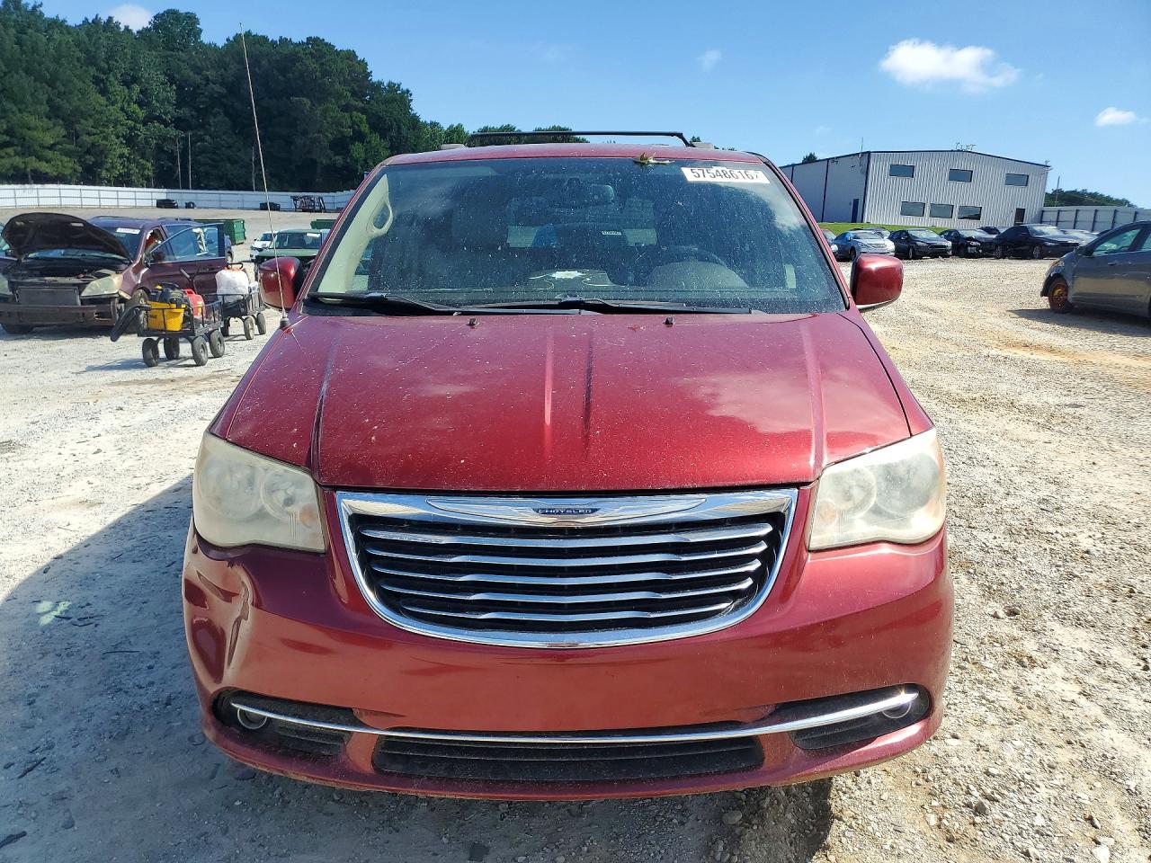2013 Chrysler Town & Country Touring Maroon vin: 2C4RC1BG5DR559814