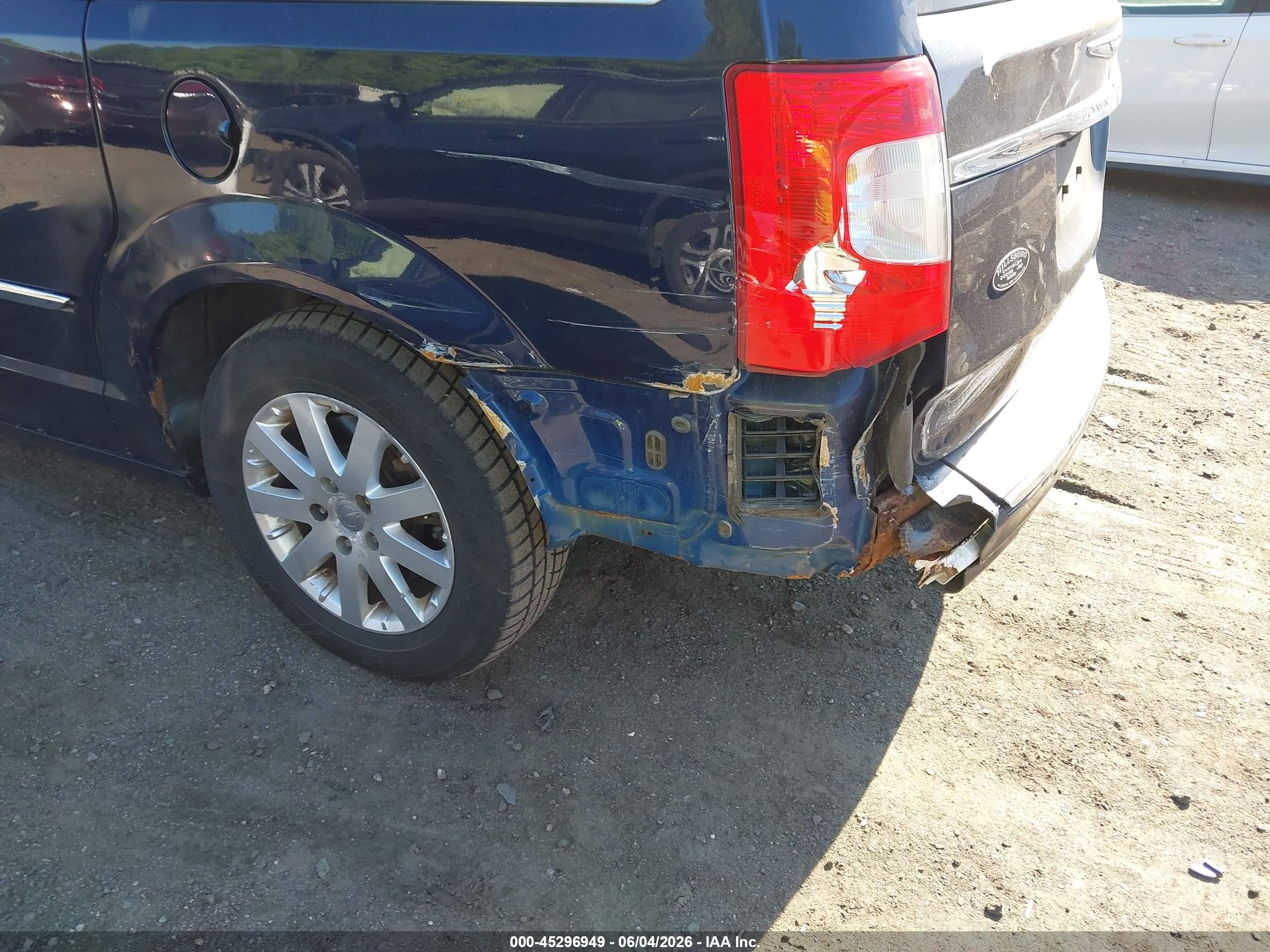2013 Chrysler Town & Country Touring Dark Blue vin: 2C4RC1BG5DR563748