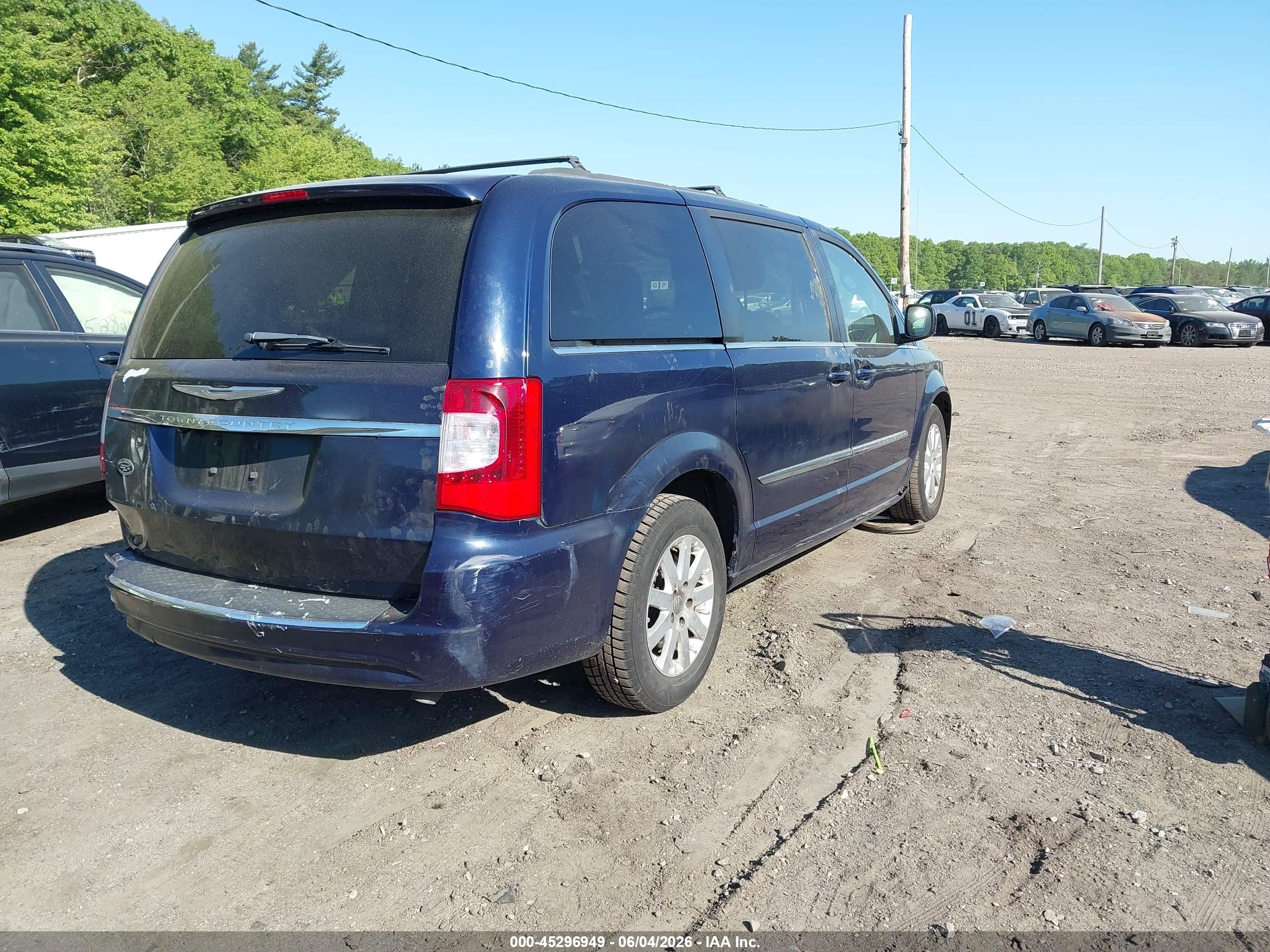 2013 Chrysler Town & Country Touring Dark Blue vin: 2C4RC1BG5DR563748
