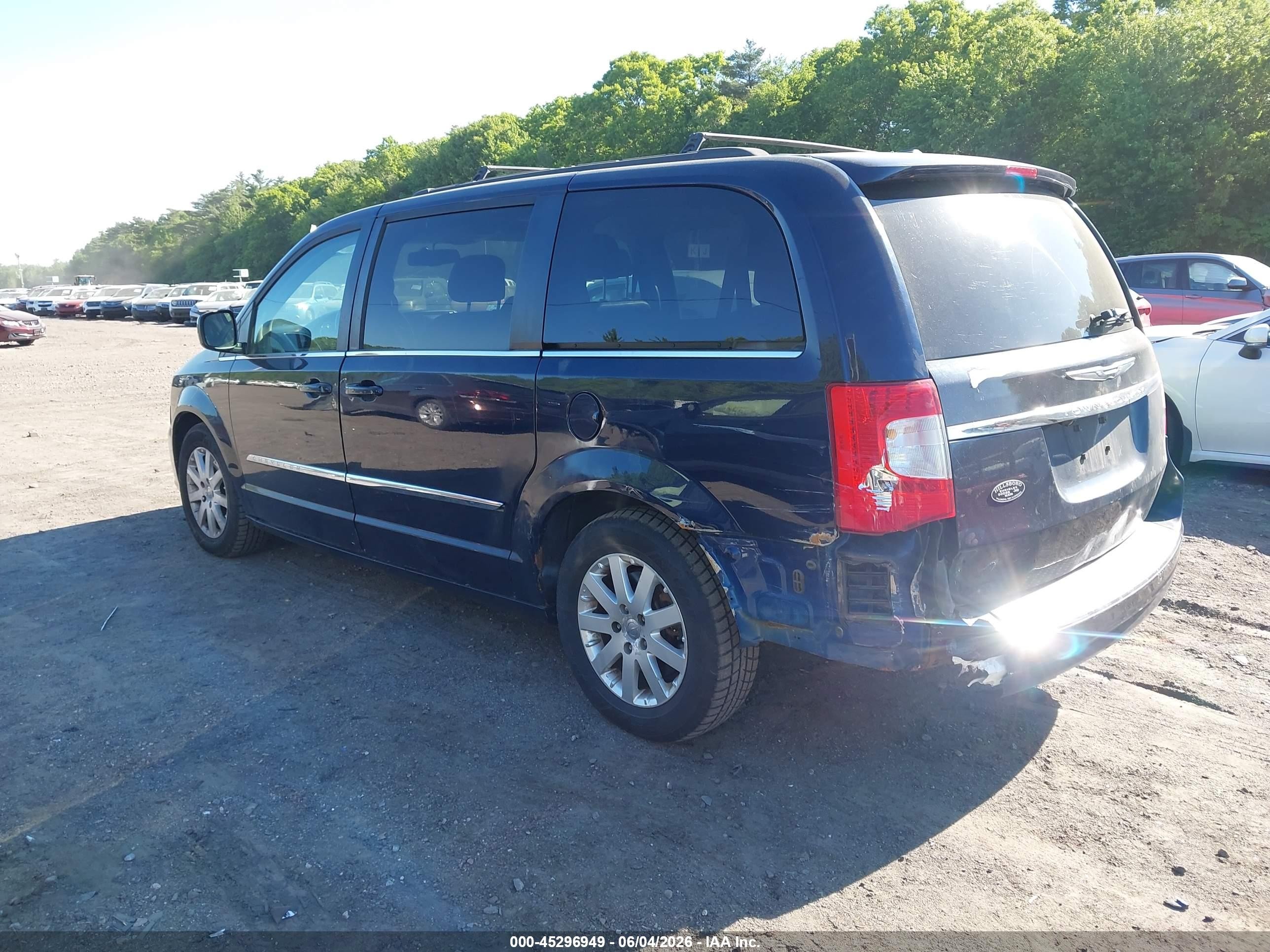 2013 Chrysler Town & Country Touring Dark Blue vin: 2C4RC1BG5DR563748