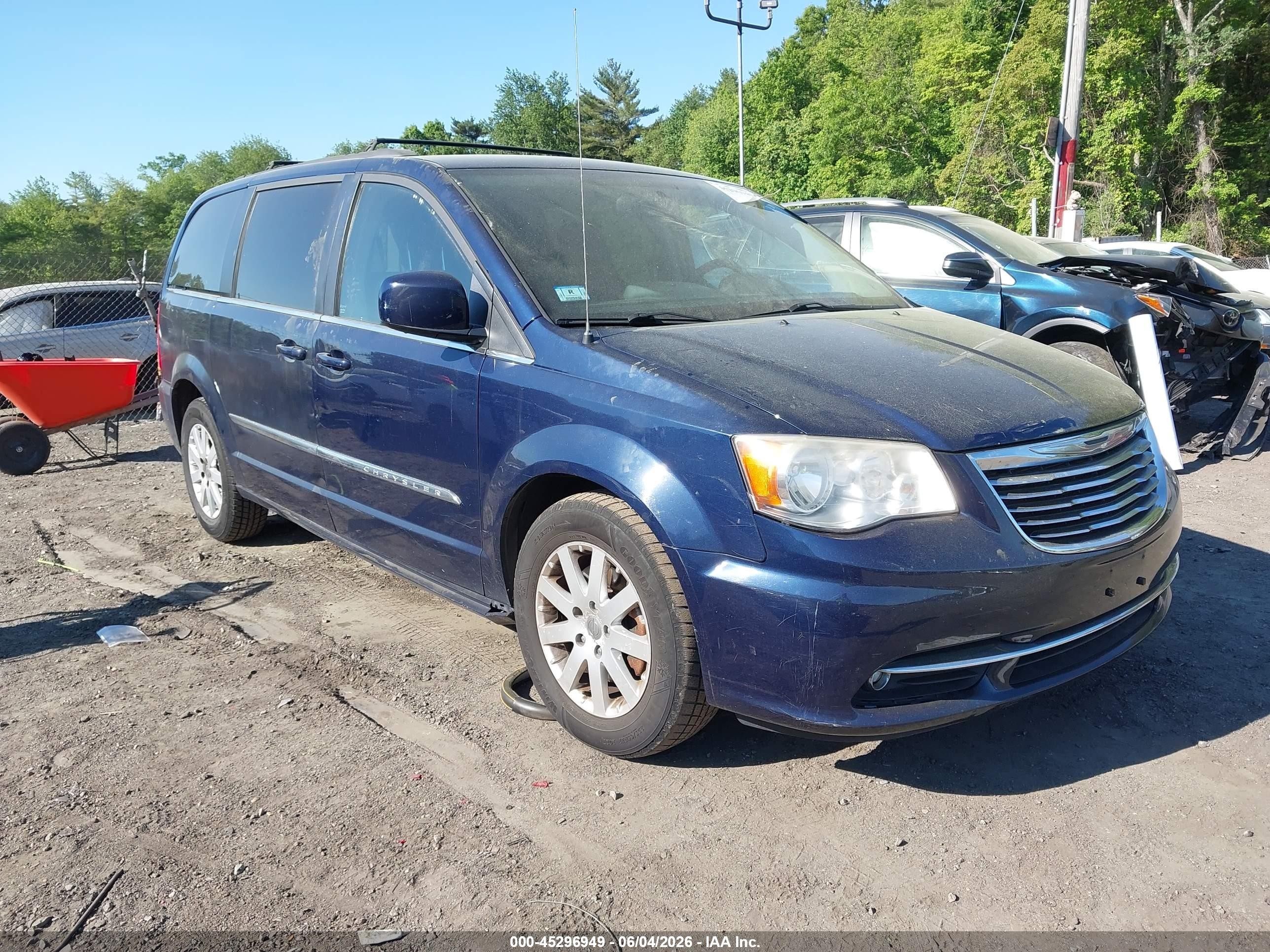 2013 Chrysler Town & Country Touring Dark Blue vin: 2C4RC1BG5DR563748