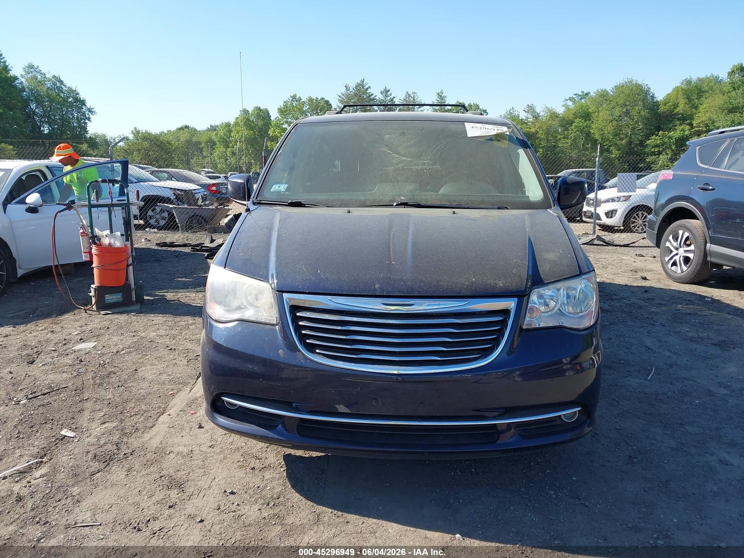 2013 Chrysler Town & Country Touring Dark Blue vin: 2C4RC1BG5DR563748