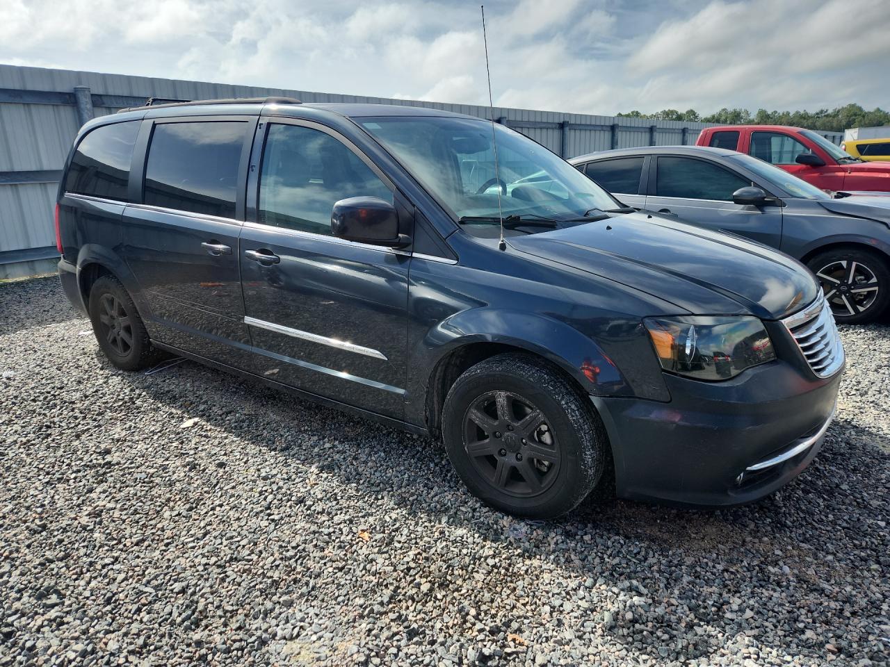 2013 Chrysler Town & Country Touring Черный vin: 2C4RC1BG5DR594353