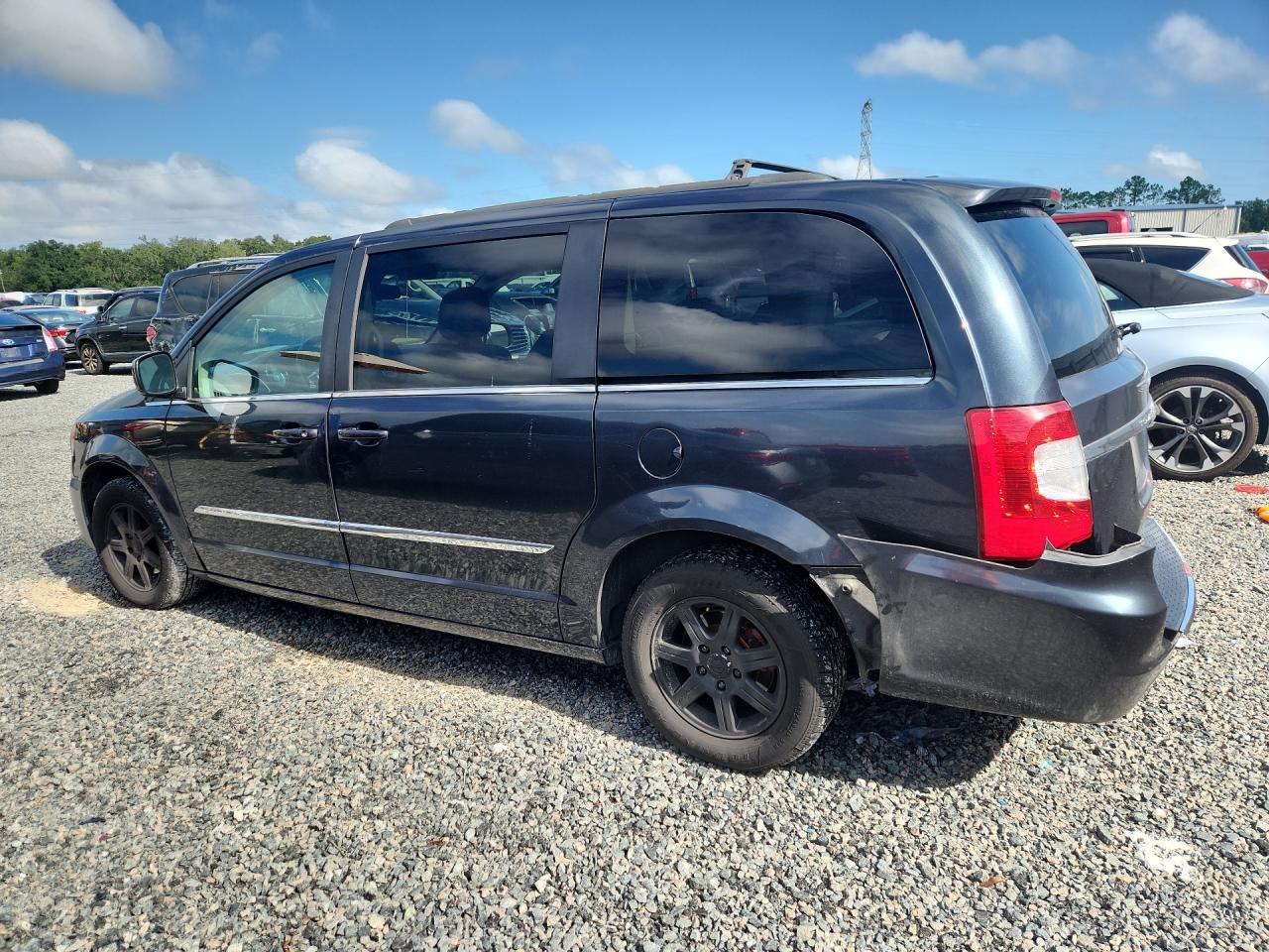 2013 Chrysler Town & Country Touring Черный vin: 2C4RC1BG5DR594353