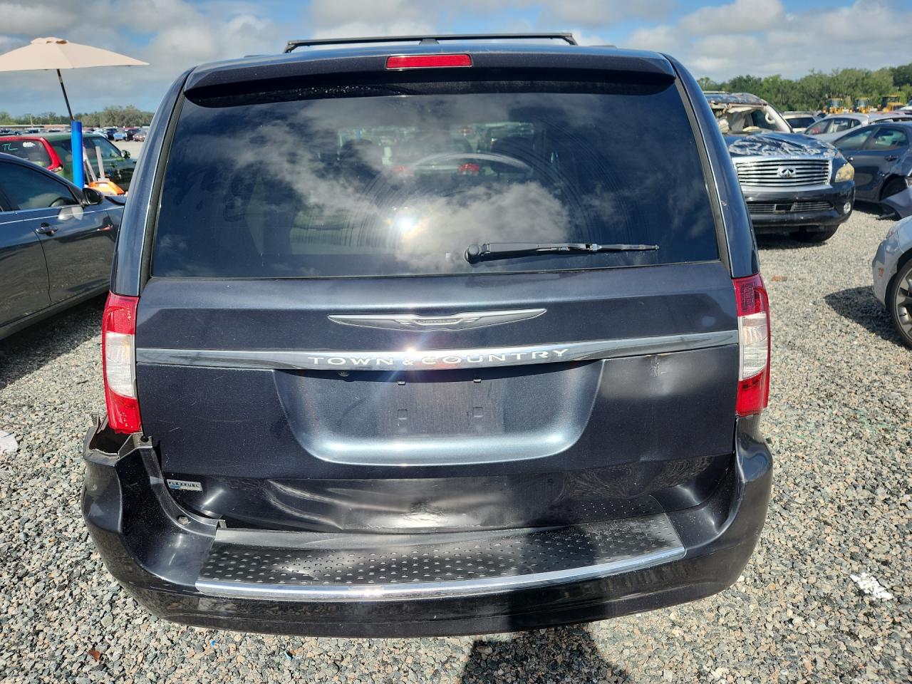 2013 Chrysler Town & Country Touring Черный vin: 2C4RC1BG5DR594353