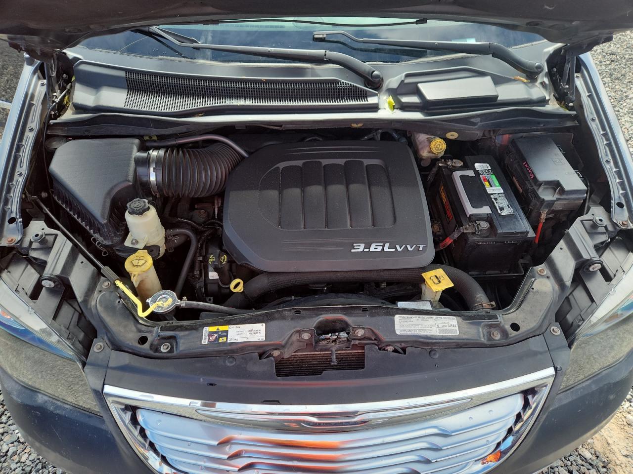 2013 Chrysler Town & Country Touring Черный vin: 2C4RC1BG5DR594353