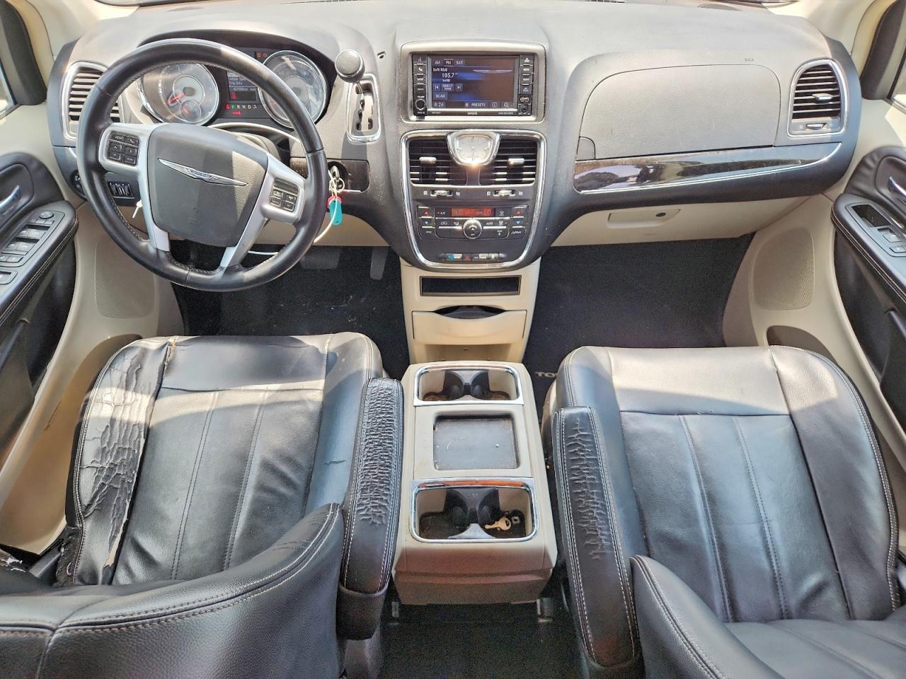2013 Chrysler Town & Country Touring Черный vin: 2C4RC1BG5DR605688